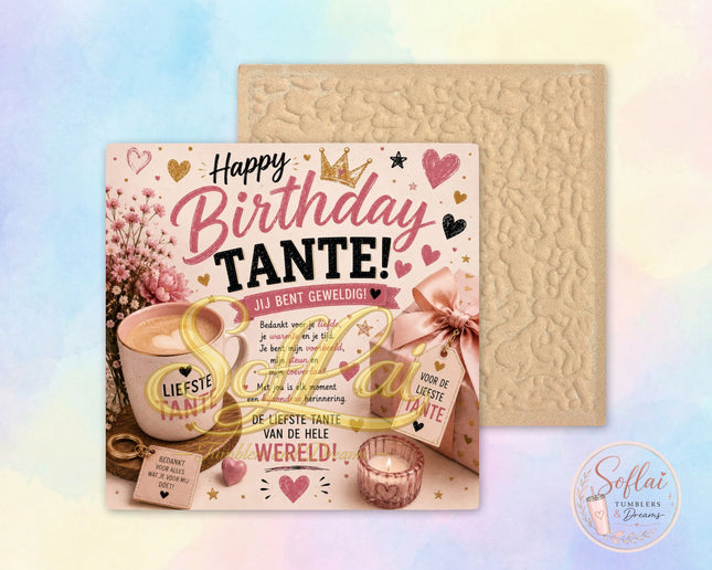 Tegel Happy birthday tante 997