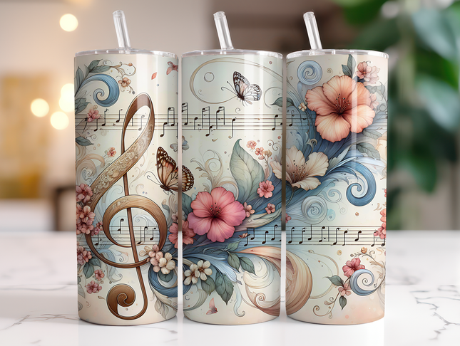 Tumbler Muziek noten