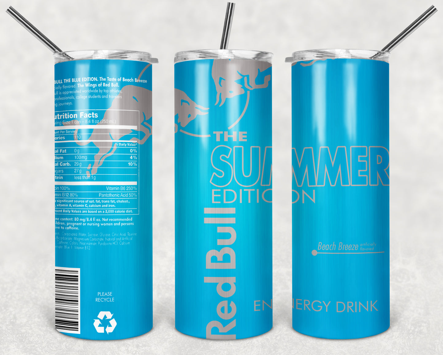 Tumbler Red Bull summer