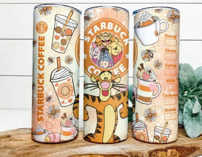 Tumbler tijgertje startbucks