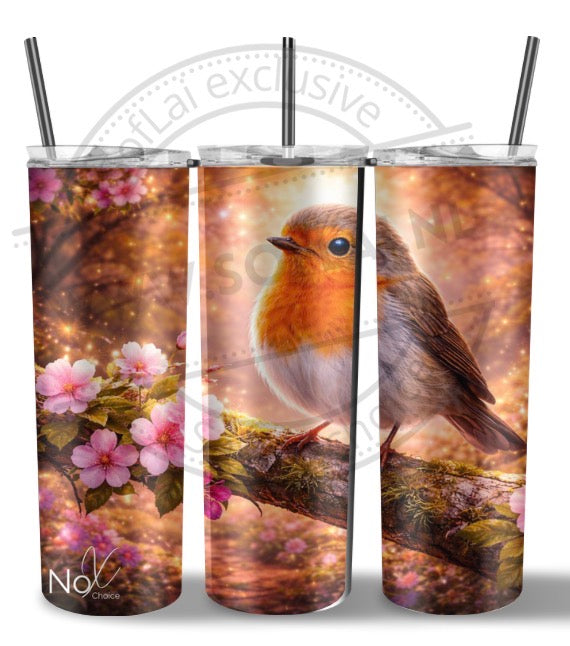 SofLai Exclusive Tumbler - NoX roodborstje