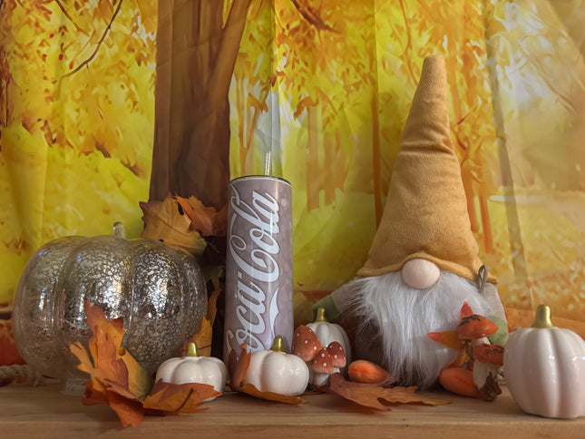 Tumbler Coca cola zilvergrijs SofLai