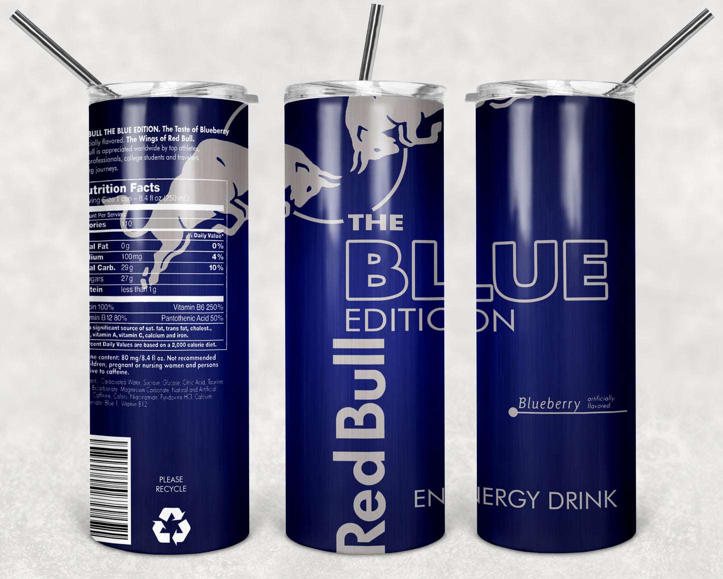 Tumbler Red Bull blue