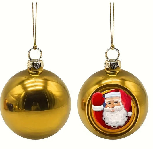 Kerstbal met foto