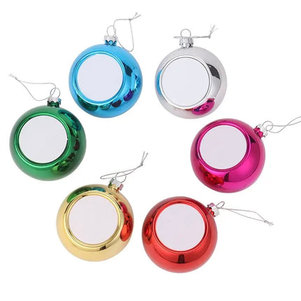 Kerstbal met foto klein