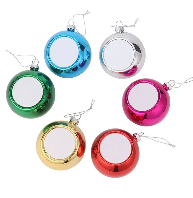 Kerstbal met foto klein