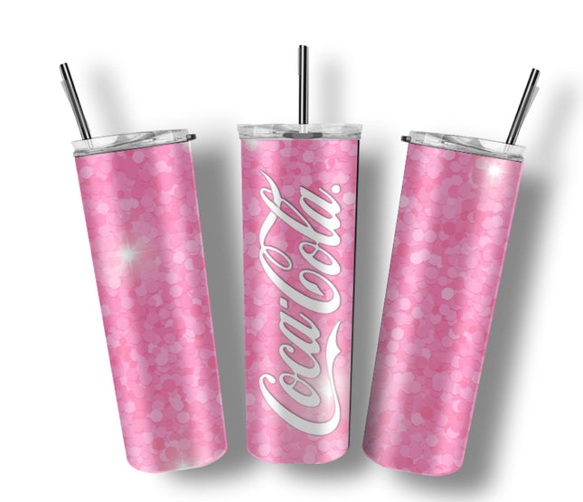 Tumbler Coca cola roze SofLai