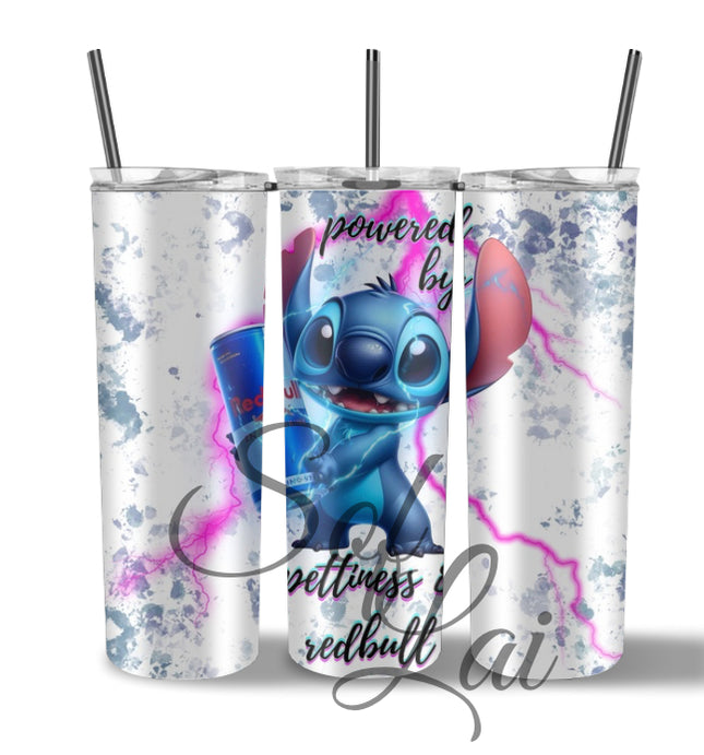 Tumbler stitch red bull