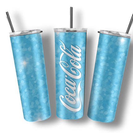 Tumbler Coca cola blauw SofLai