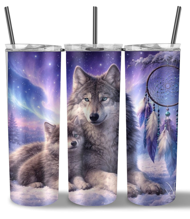 SofLai Exclusive Tumbler -NoX Grijze wolf