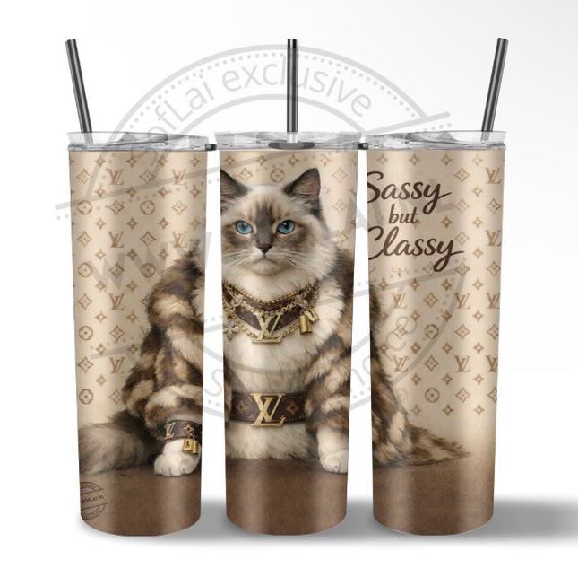 SofLai Exclusive Tumbler - Sassy but classy bruin