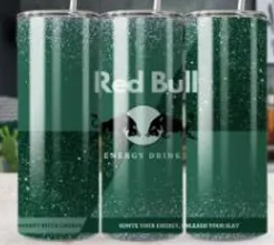 Tumbler Red Bull donkergroen lichtgroen