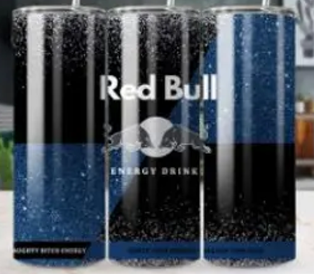Tumbler Red Bull zwart blauw
