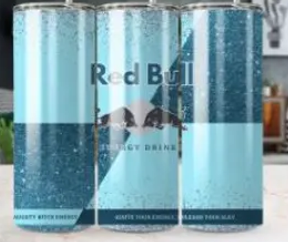 Tumbler Red Bull Blauw lichtblauw