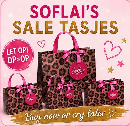 Soflai sale tas 35 euro.