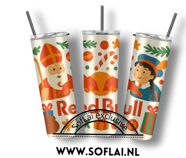 Tumbler SofLai exclusive SINTERKLAAS/RED BULL