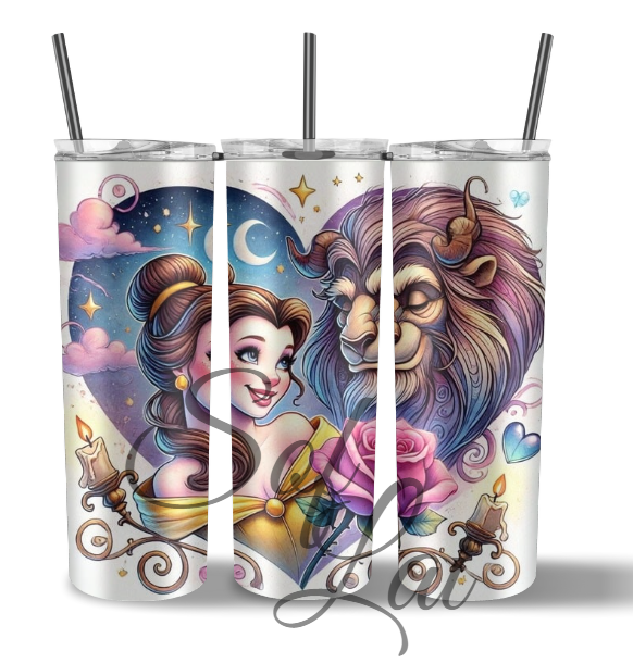 Tumbler belle en beest